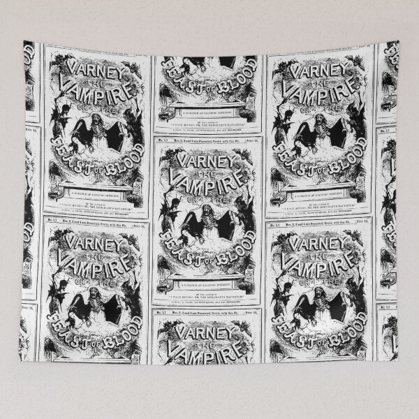 Item preview, Varney the Vampire poster designed and sold by Vintage Designs +.