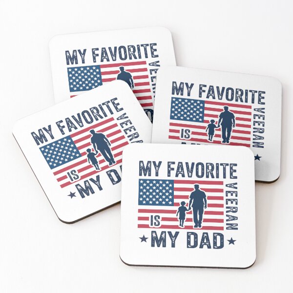 Item preview, My Favorite Veteran is My Dad designed and sold by jkrphoto.