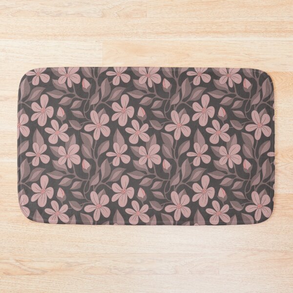 Item preview, Night flowering vines on warm grey designed and sold by MarySchwindt.