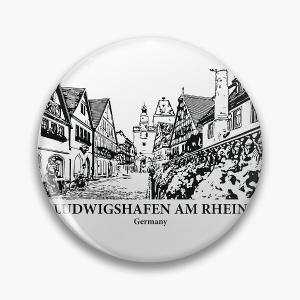 Artikelvorschau, Ludwigshafen am Rhein - Deutschland entworfen und verkauft von Lakeric Cityscapes.