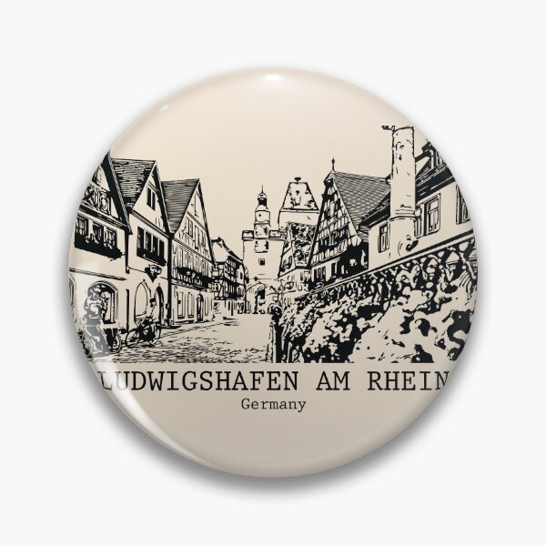 Artikelvorschau, Ludwigshafen am Rhein - Deutschland entworfen und verkauft von Lakeric Cityscapes.