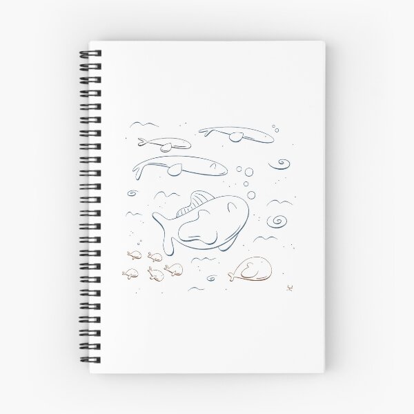 Item preview, Cute small fish - lineart designed and sold by hogakosta.