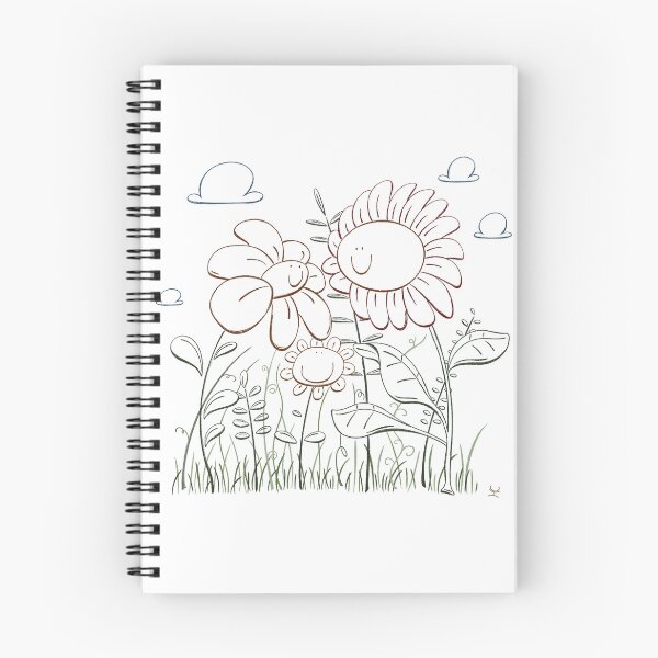 Item preview, Cute small flowers - lineart designed and sold by hogakosta.