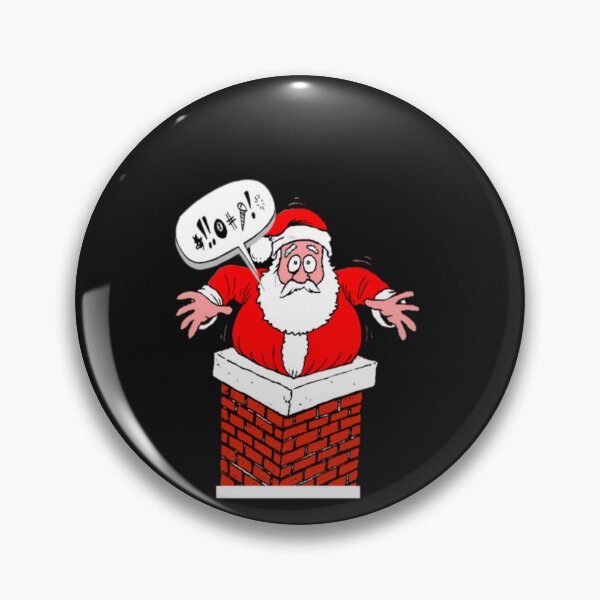 Item preview, Santa Got Stuck designed and sold by MckinleyArt.