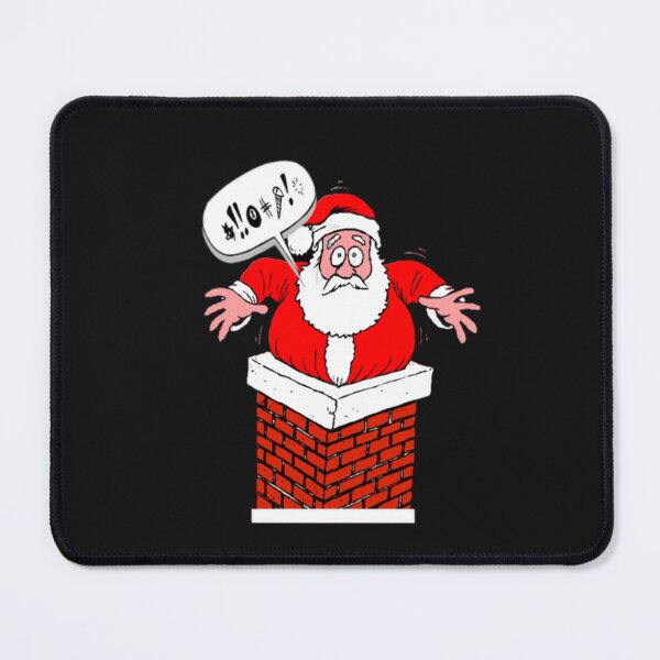 Item preview, Santa Got Stuck designed and sold by MckinleyArt.