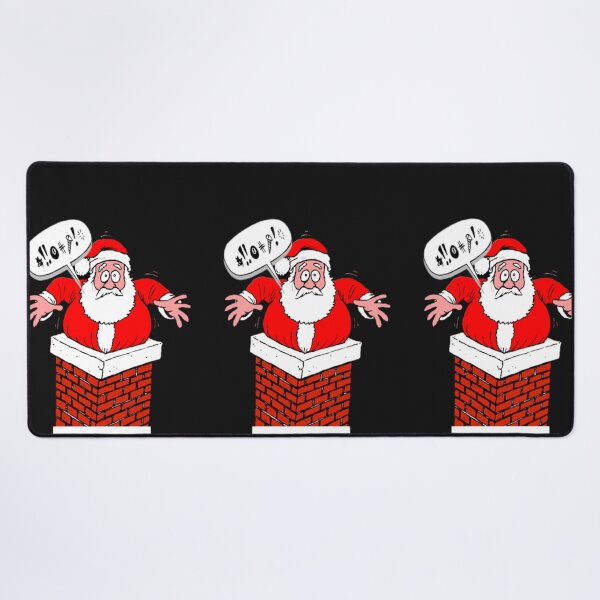 Item preview, Santa Got Stuck designed and sold by MckinleyArt.