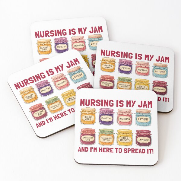 Item preview, Copy of Nursing Is My Jam designed and sold by stephenflashart.