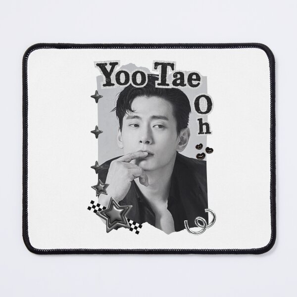 Item preview, Yoo Tae-oh Korean Actor Kdrama Group Black and White Collage Digital Art Portrait designed and sold by AJUNICE STUDIO.