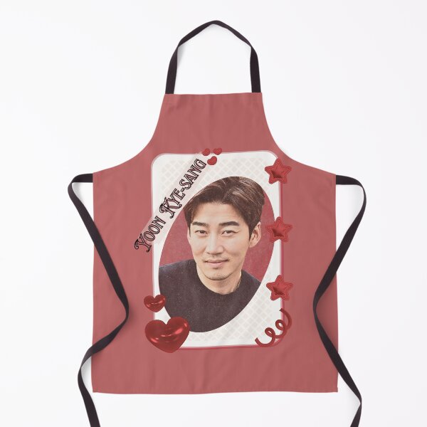 Item preview, Yoon Kye-sang Korean Actor Kdrama Group Card Red Aesthetic Collage Design designed and sold by AJUNICE STUDIO.