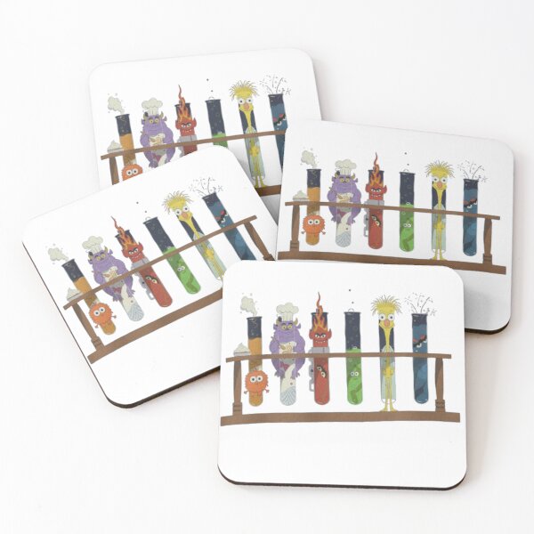 Item preview, Cute Monster Lab Experiment: Test Tube Characters Fun Graphic designed and sold by KingBH.