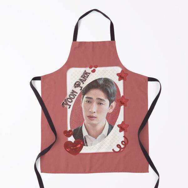 Item preview, Yoon Park Korean Actor Kdrama Group Card Red Aesthetic Collage Design designed and sold by AJUNICE STUDIO.