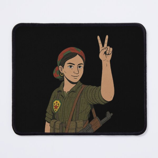 Artikelvorschau, Kurdischer Freiheitskämpfer – Geist von Rojava entworfen und verkauft von Avakurd.