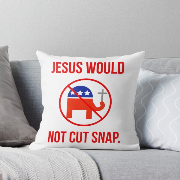 Item preview, Jesus would not cut SNAP.  designed and sold by Rachel the Artist .