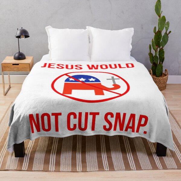 Item preview, Jesus would not cut SNAP. designed and sold by Rachel the Artist .