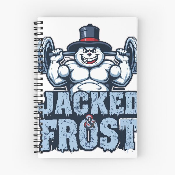 Item preview, Funny Christmas Gym - Jacked Frost Buff Snowman designed and sold by ShirtHatch.