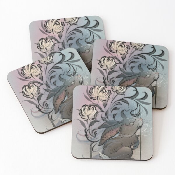 Item preview, Bunny and blossoms designed and sold by stahlnagel.ttt.
