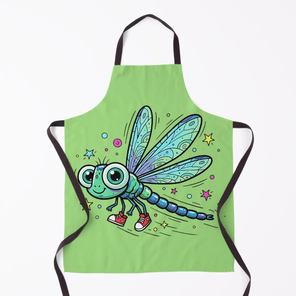 Item preview, Dragonfly with Sneakers and Sparkling Wings designed and sold by AwesomeBeyondLimits.