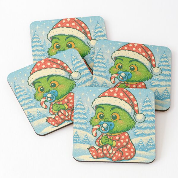 Item preview, Winter wonderland Baby Grinch designed and sold by AmyMaries.