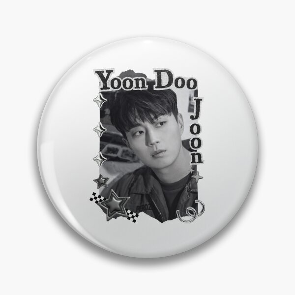 Item preview, Yoon Doo-joon Korean Actor Kdrama Group Black and White Collage Digital Art Portrait designed and sold by AJUNICE STUDIO.