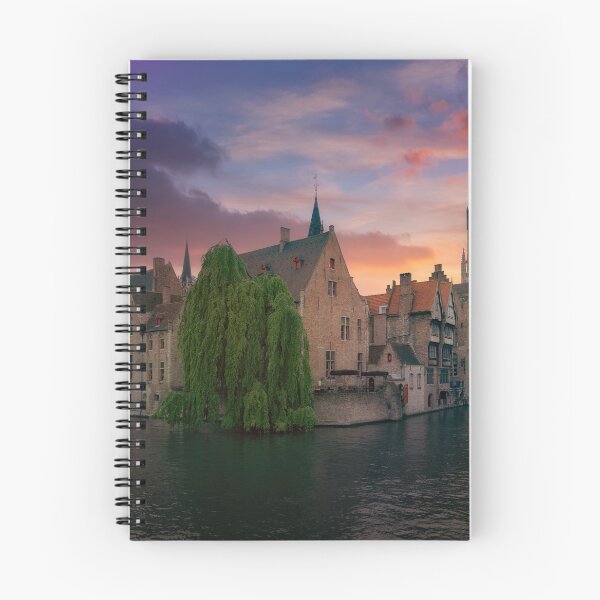 Item preview, Bruges Sunset Over Rozenhoedkaai Canal designed and sold by Stefano Orazzini.