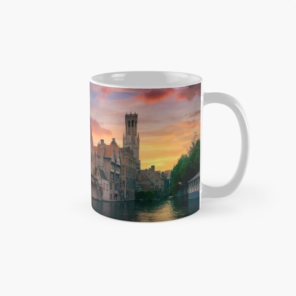 Item preview, Bruges Sunset Over Rozenhoedkaai Canal designed and sold by Stefano Orazzini.