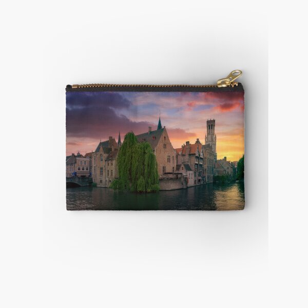Item preview, Bruges Sunset Over Rozenhoedkaai Canal designed and sold by Stefano Orazzini.
