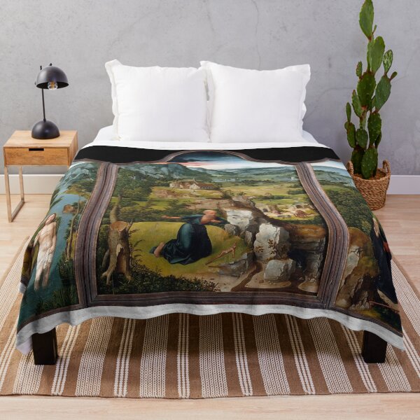 Item preview, Medieval religious Christian Triptych artwork designed and sold by Vintage Designs +.