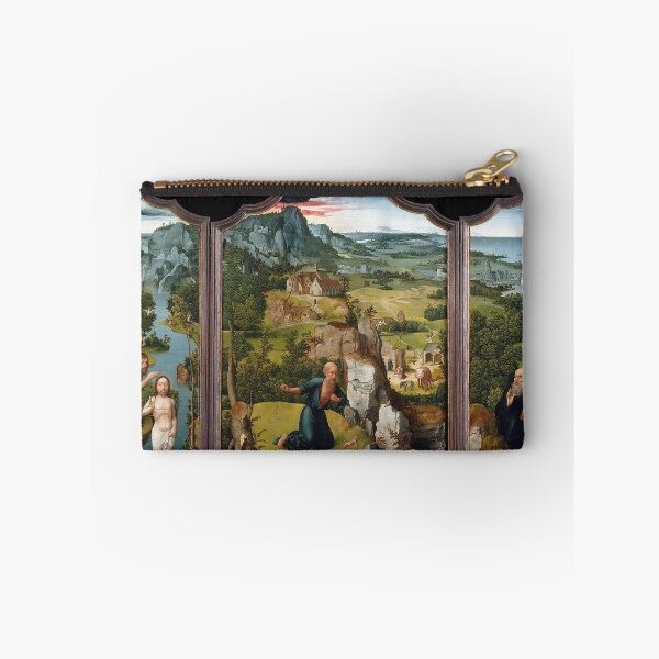 Item preview, Medieval religious Christian Triptych artwork designed and sold by Vintage Designs +.