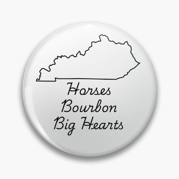 Item preview, Horses, Bourbon, and Big Hearts designed and sold by Kentucky Things.