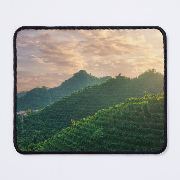 Item preview, Vineyards of Prosecco at sunset, Valdobbiadene designed and sold by Stefano Orazzini.