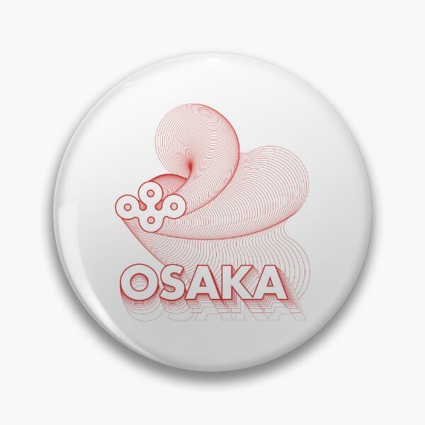 Item preview, 3D Emblem of Ōsaka - Japanese prefecture symbol designed and sold by Japan Design Prints.