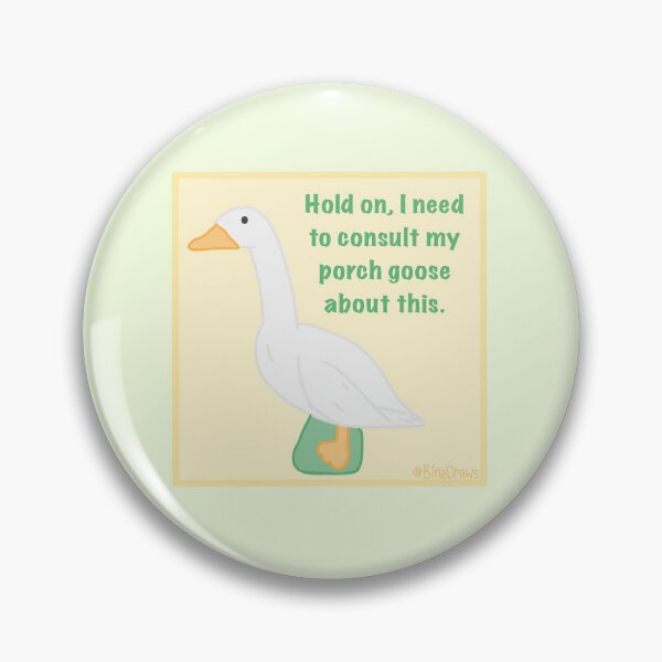 Item preview, Porch Goose Consult designed and sold by BinaDraws.