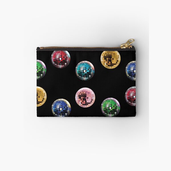 Item preview, Disco Balls in Six Colors Red Green Gold Blue Pink and Turquoise designed and sold by CarrollGene.
