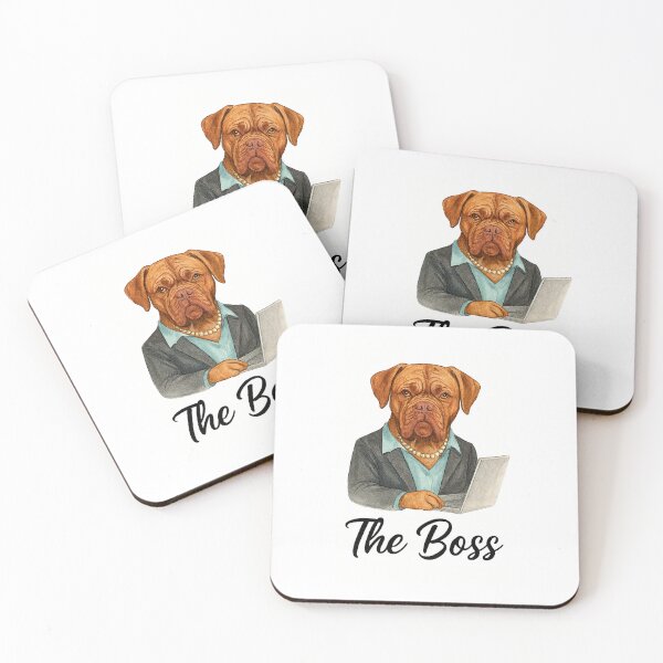 Item preview, The Boss French mastiff 3 designed and sold by ChristisDesigns.