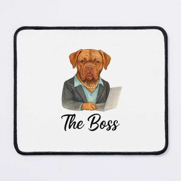 Item preview, The Boss French mastiff 3 designed and sold by ChristisDesigns.