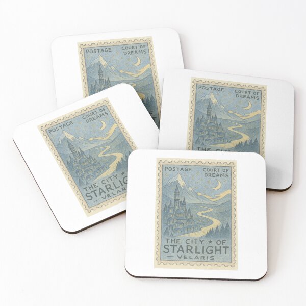 Item preview, A Court of Dreams Postage  designed and sold by biblio_phile.