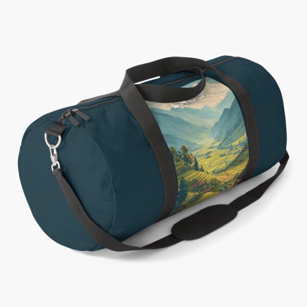 Item preview, Laos Illustration Travel Art Vintage designed and sold by KrisSidDesigns.