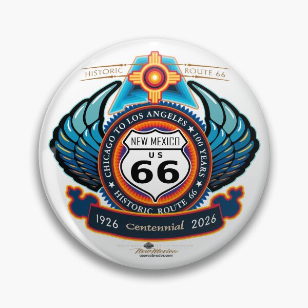 Item preview, Route 66 Centennial Blue Wings Historic New Mexico designed and sold by George Brudos.