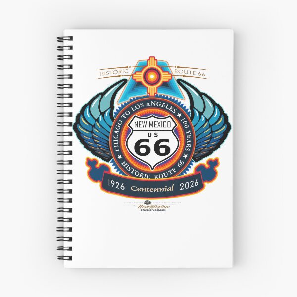 Item preview, Route 66 Centennial Blue Wings Historic New Mexico designed and sold by George Brudos.