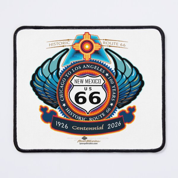 Item preview, Route 66 Centennial Blue Wings Historic New Mexico designed and sold by George Brudos.