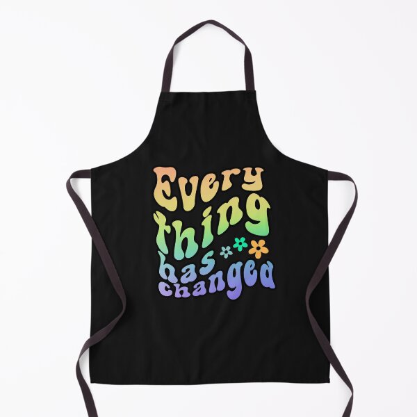 Item preview, Everything Has Changed - Happy Vibes Retro Design – Groovy Quote for Joyful Souls designed and sold by Sun Sand & Sea Art.
