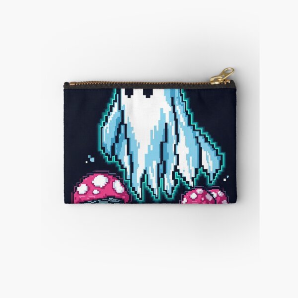 Item preview, Pixel Art Ghost – Retro 8-Bit Neon Glow Gamer Tee designed and sold by Pixel Toad.