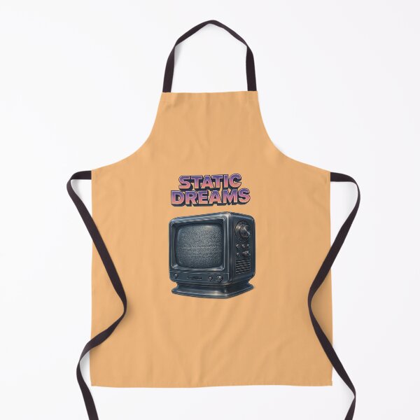 Item preview, Static Dreams – Retro Vintage TV Art designed and sold by The Devil's Bargain.