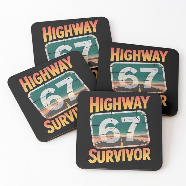 Item preview, highway 67 - vintage 67 - retro 67 - lucky 67 - born in 1967 - since 67 - highway 67 - rule 67 - 67 years old - milestone 67 - anniversary 67 - vintage number - retro typography - minimalist number designed and sold by JansenGS.