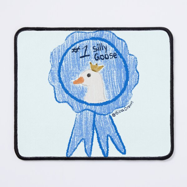 Item preview, #1 silly goose blue ribbon designed and sold by BinaDraws.