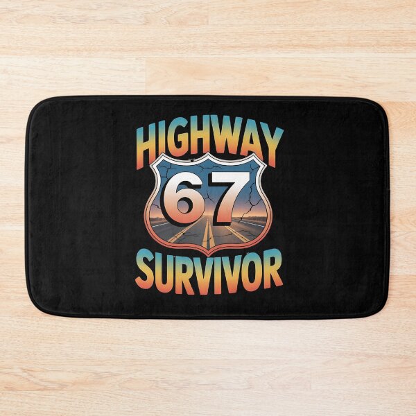Item preview, highway 67 - vintage 67 - retro 67 - lucky 67 - born in 1967 - since 67 - highway 67 - rule 67 - 67 years old - milestone 67 - anniversary 67 - vintage number - retro typography - minimalist number designed and sold by JansenGS.