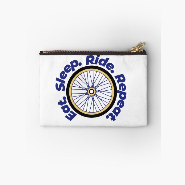 Item preview, Eat Sleep Ride Repeat – Funny Cyclist Quote for Bike Lovers designed and sold by J0b4t.