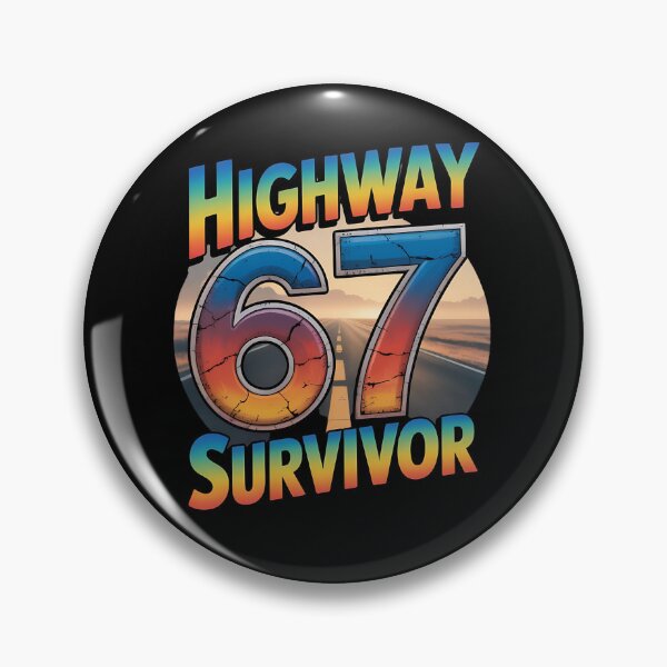 Artikelvorschau, Highway 67 – Vintage 67 – Retro 67 – Glückszahl 67 – geboren 1967 – seit 1967 – Highway 67 – Regel 67 – 67 Jahre alt – Meilenstein 67 – Jubiläum 67 – Vintage-Zahl – Retro-Typografie – minimalistische Zahl entworfen und verkauft von JansenGS.