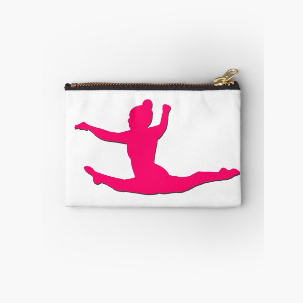 Item preview, Hot Pink Gymnastics Split Leap designed and sold by amandacarmela.
