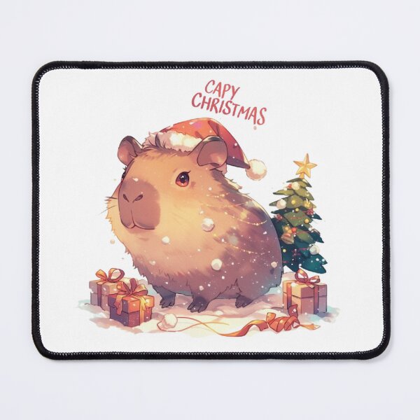 Item preview, Christmas Capybara designed and sold by Lenycherry_art.